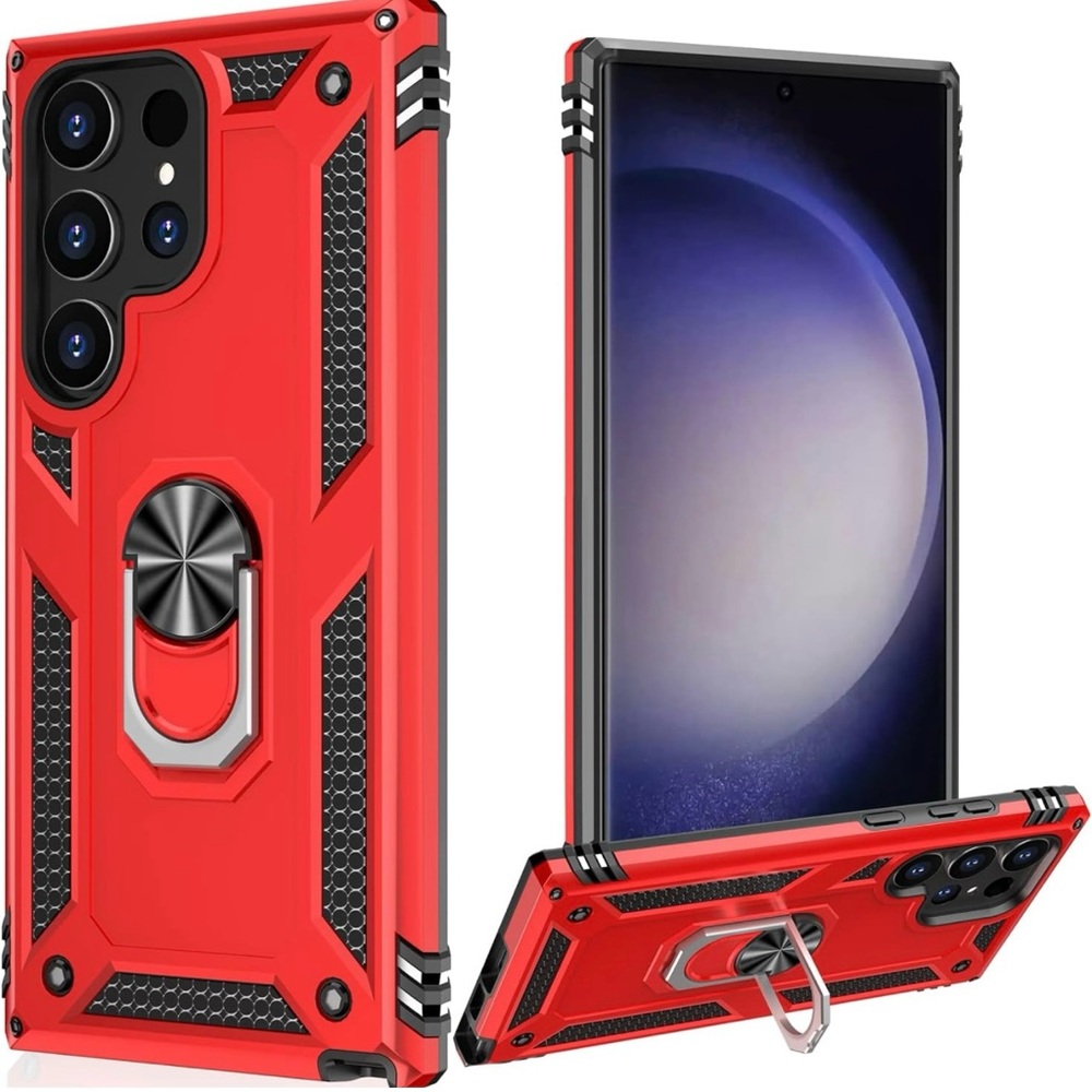 LUMARKE Galaxy S23 Ultra Case,Military Grade Heave Duty Dual Layered Cover